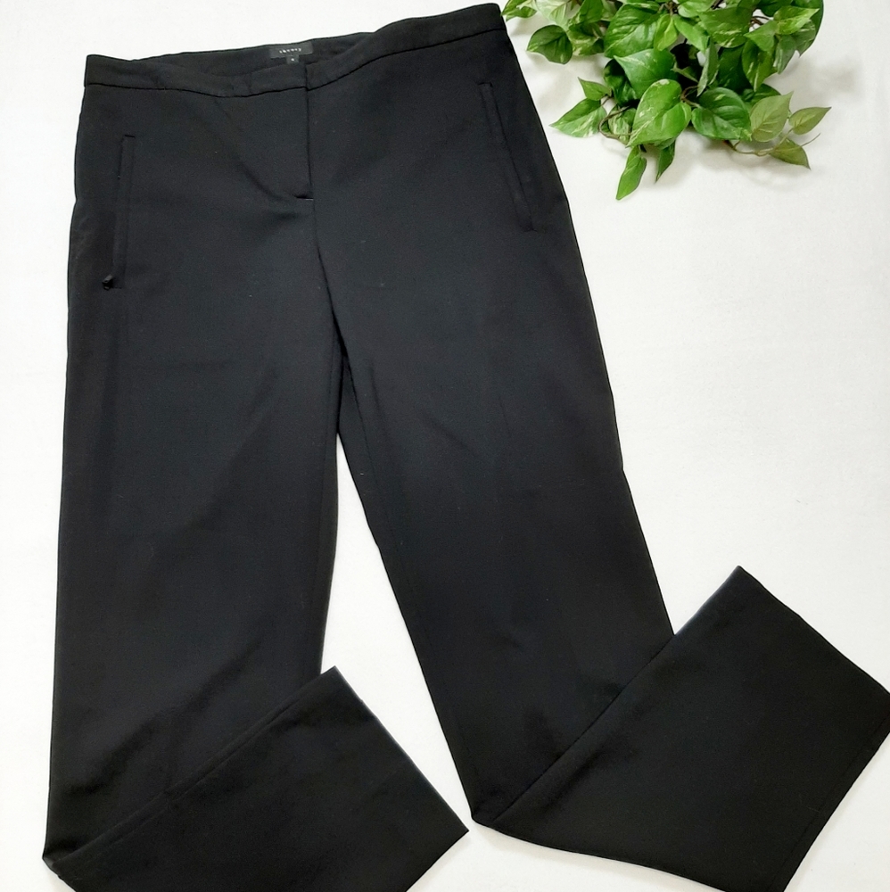 Theory Black Modele Reedley Straight‎ Leg  Pants 4